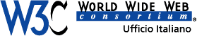 Logo del W3C Ufficio Italiano